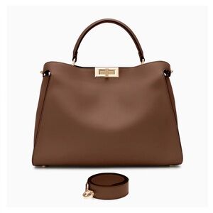 NWT Verano Hill Leather Cleo in Chocolate